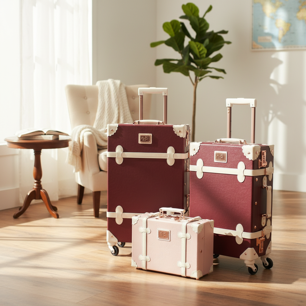 🧼 How to Care for Your Stylish, Vintage-Look Luggage
